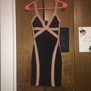 Pink/Black exclusive windsor dress
